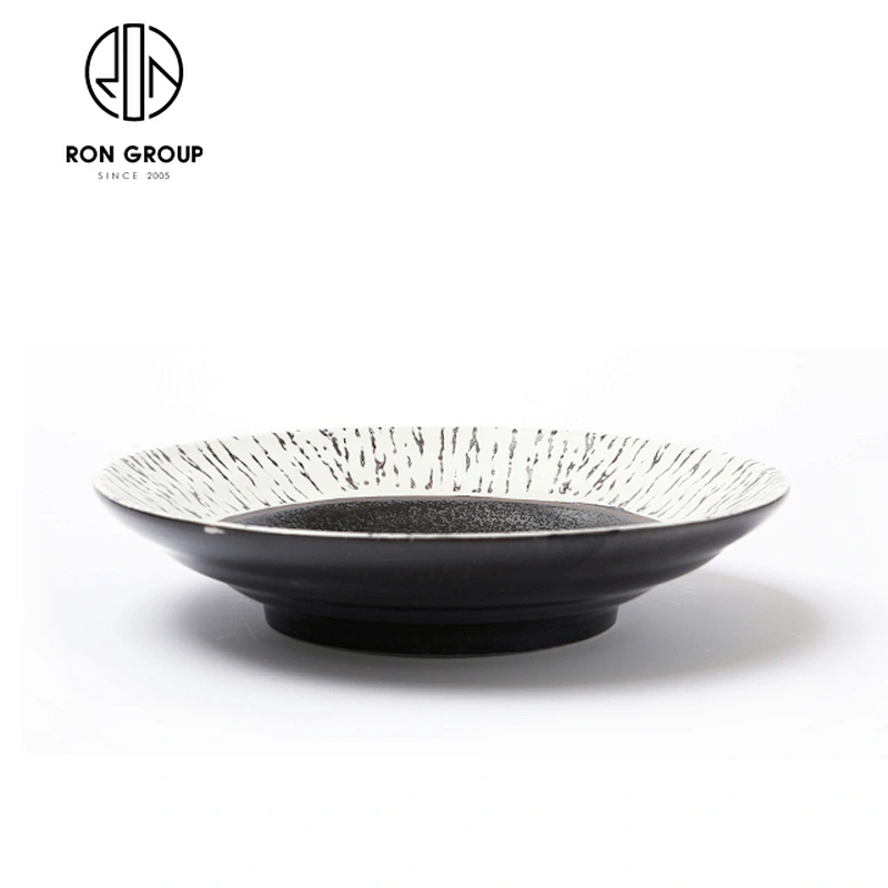 High Quality Hotel Home Tableware Dessert Food Ceramic Round Plate