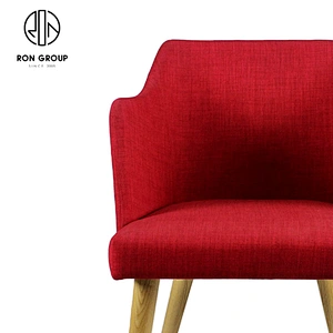 Comfort Restaurant Furniture Leisure Armrest Dining Chair For Sale
