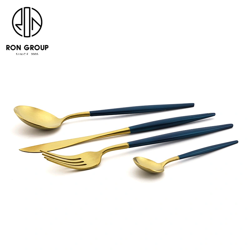Wedding Restaurant Stainless Steel Cutlery Set Spoon Knife And Fork Tableware