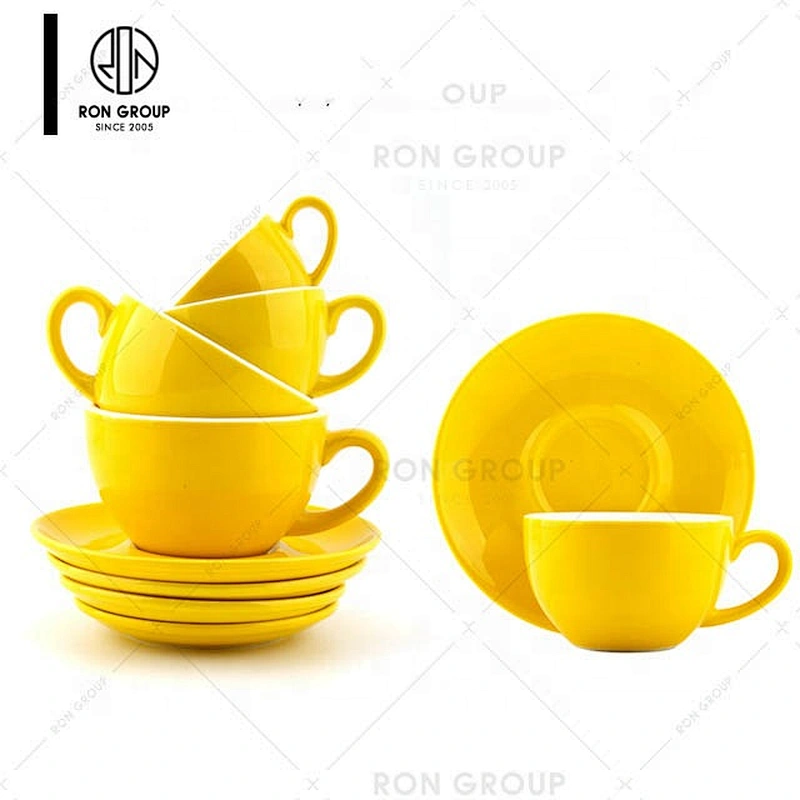 Wholesale Personalized White Ceramic Stylish Custom Coffee Cups