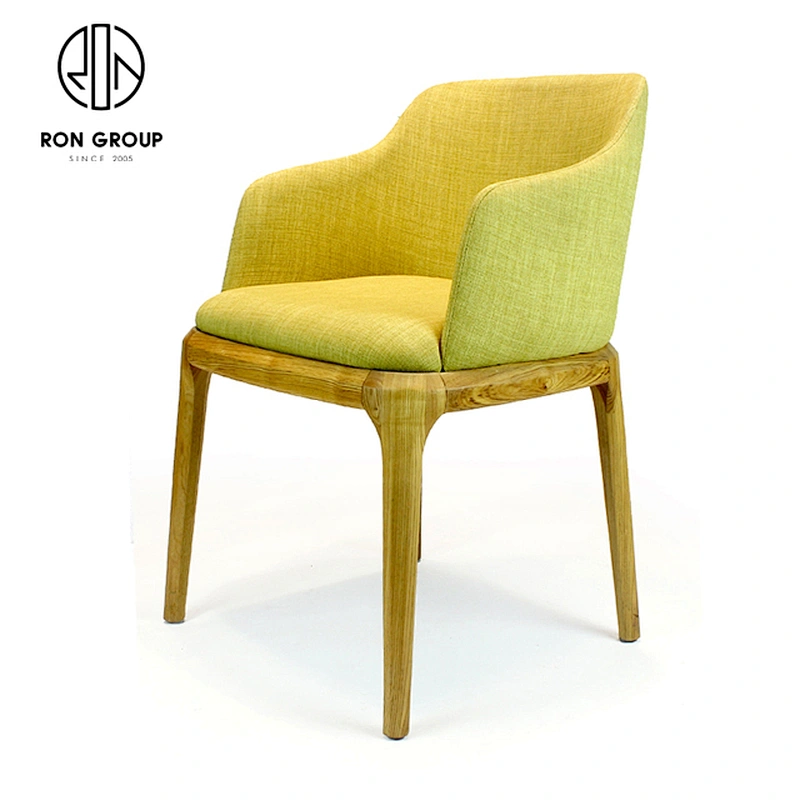 Durable Restaurant Furniture White Ash Stackable Dining Chairs