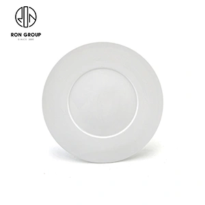 Best Selling Durable Round Porcelain Dinner Plate For Restaurant Catering
