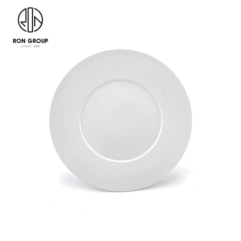 Best Selling Durable Round Porcelain Dinner Plate For Restaurant Catering