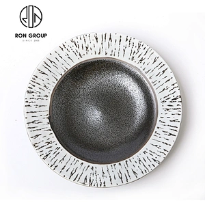 High Quality Hotel Home Tableware Dessert Food Ceramic Round Plate