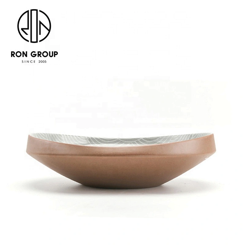Good Quality High End Portable Large Salad Bowl Ceramic