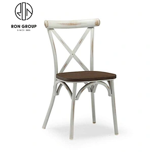 Hot Sale Wood Cross Back Wedding Chair
