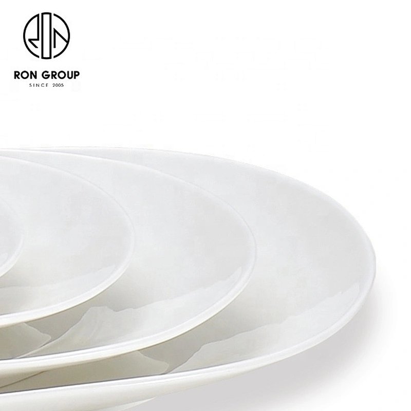 High Quality Unique Design Restaurant And Hotel Oval Soup Plate