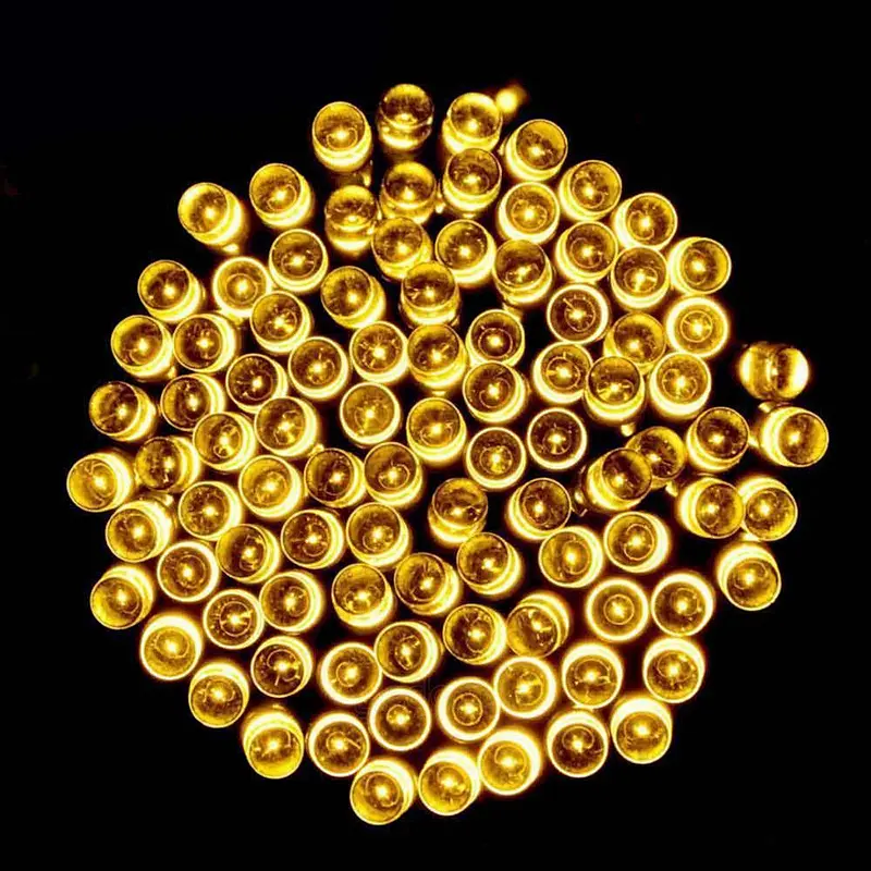 Solar 100LED String Lights Multi / warm white / white /blue color available