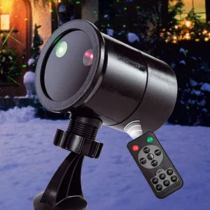 Full sky red &green shooting decoration christmas garden stakes laser light -12 patterns without remote control