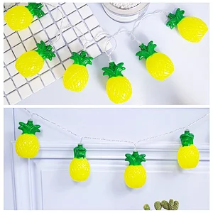 Pineapple Led String lights christmas holiday wedding decoration lights battery operated for gift