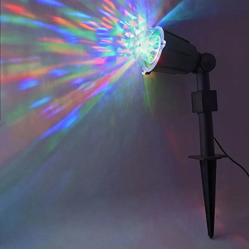 Hot sell  Light Show RGB Christmas Light Projection  Colorful Swirling Lights