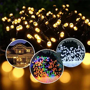 Solar 100LED String Lights Multi / warm white / white /blue color available