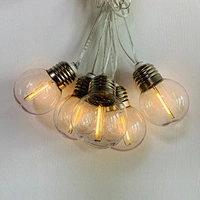outdoor waterproof  patio lights solar string lights