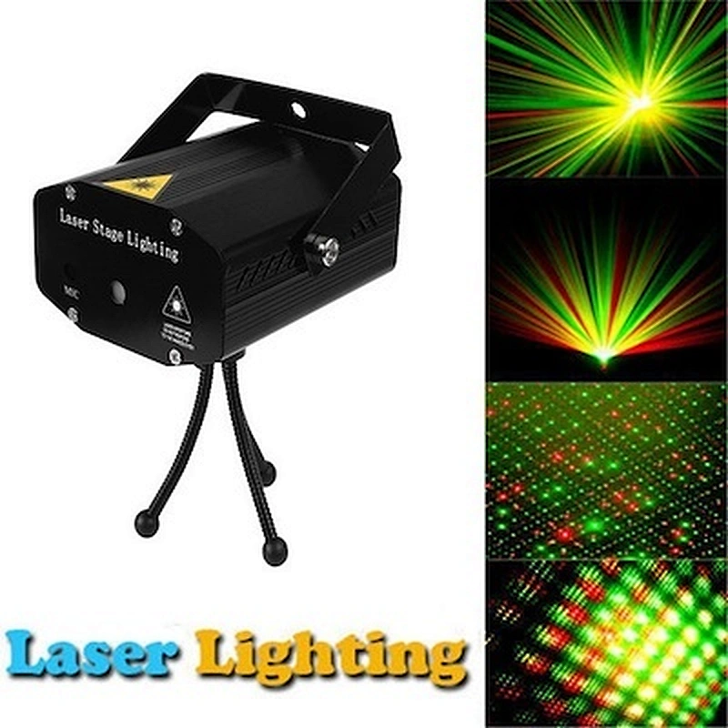 Mini remote control party laser light christmas lights