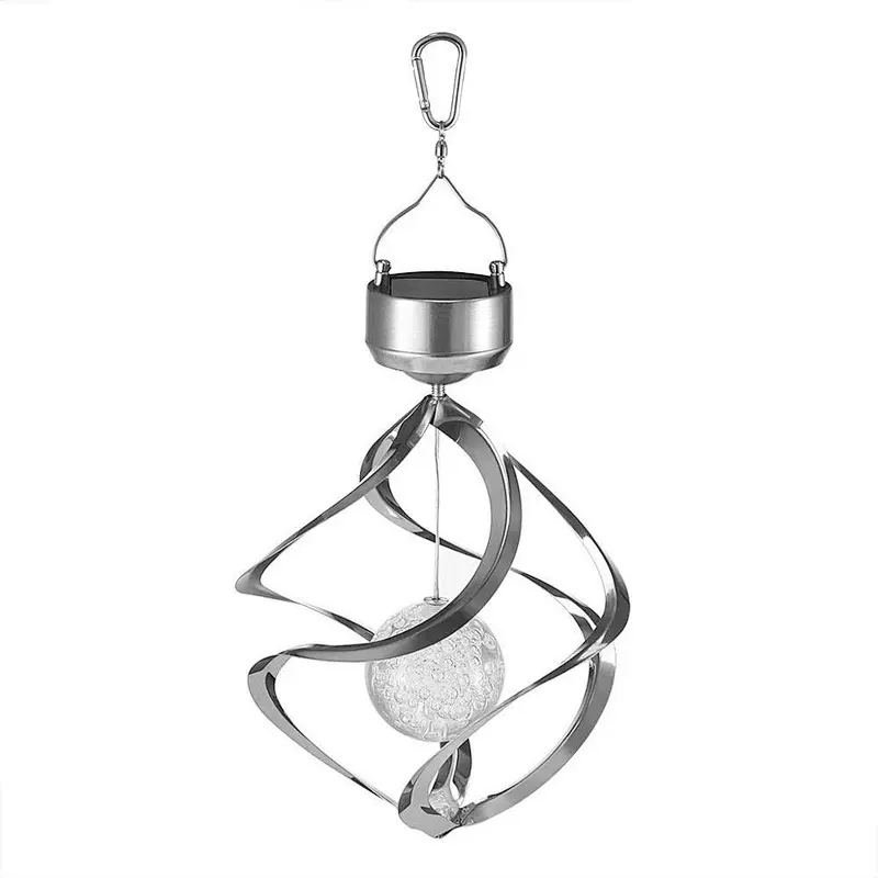 2019 good looking solar spiral colour changing light  decorative lights