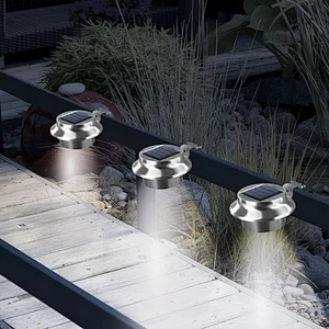 New Design Decoration Outdoor Light Solar Fence Lights  Night Light