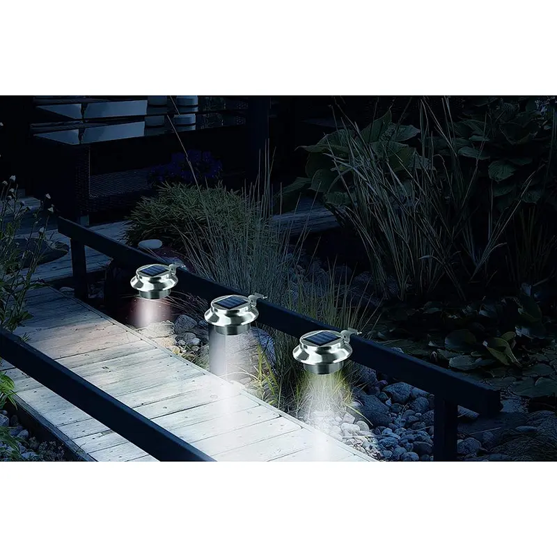 New Design Decoration Outdoor Light Solar Fence Lights  Night Light