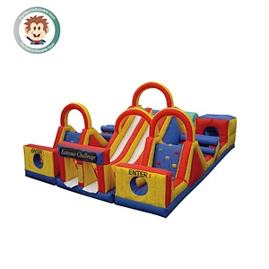 Perfect Inflatable Toys Outdoor Commercial Inflatable Adult Obstacle Course