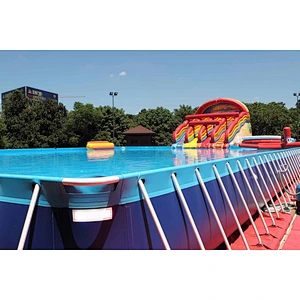 Hot selling inflatable swimming pool , used swimming pool slide