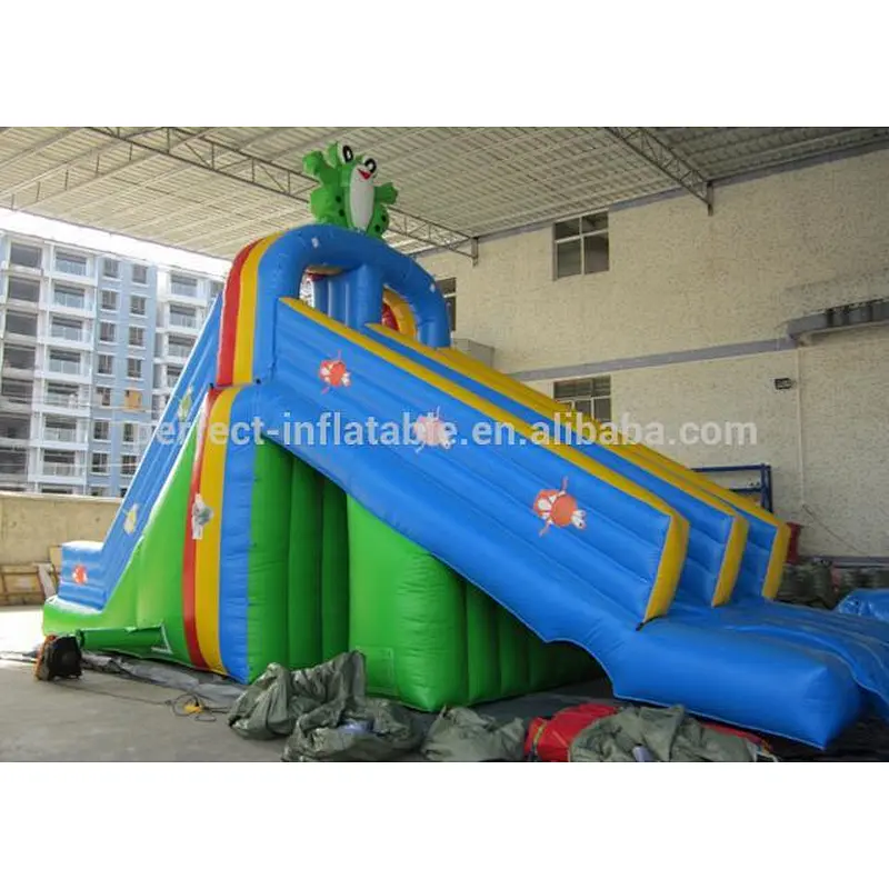Hot Cartoon water park for kids, Inflatable water slide with pools
