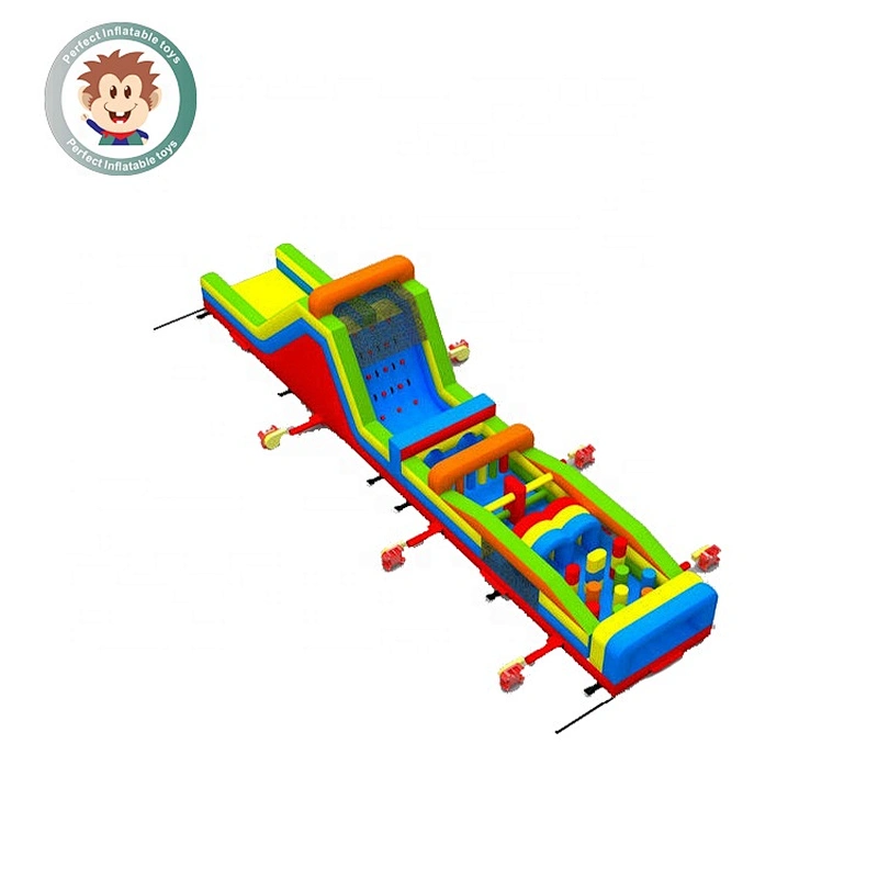 Perfect Inflatable Toys Outdoor Commercial Kids Inflatable 5K Portable Obstacle Course