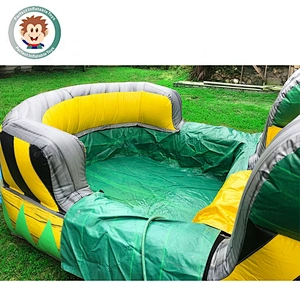 Perfect Inflatable Toys Hot Sale Commercial Outdoor Inflatable Water Slide With Swimming Pool