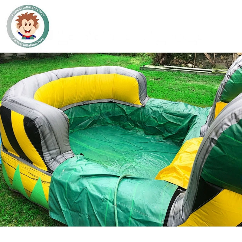 Perfect Inflatable Toys Hot Sale Commercial Outdoor Inflatable Water Slide With Swimming Pool