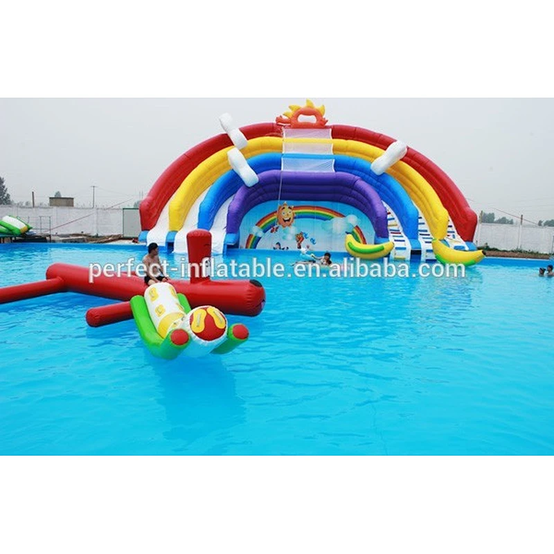 Customized size swimming pool inflatable swimming pool equipment china