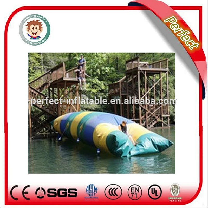Attractive cheap blob water toy inflatable water catapult blob