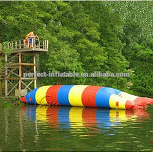 China supplier inflatable cheap water trampolines water blob trampoline
