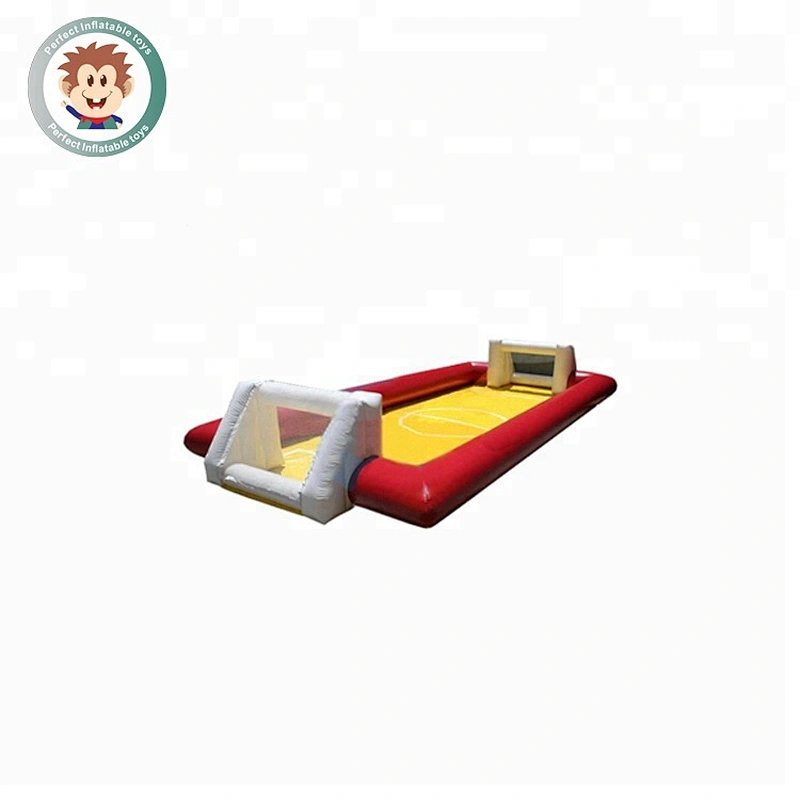 Fun play inflatable outdoor soccer games for adult inflatable football games inflatable football court