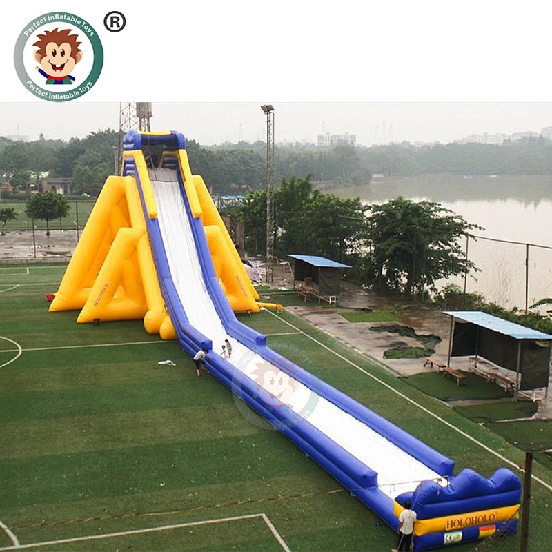 China Beach 30ft Tall Commercial Grade Jumping Castle Adults Water Slide Inflatable Water Park Slide Tube For Kids