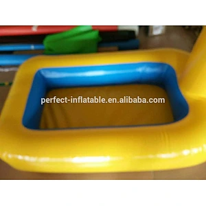 adult inflatable water toys giant swimming pool float inflatable duck boat