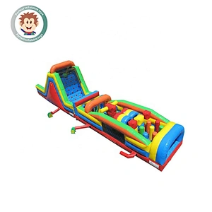 Perfect Inflatable Toys Outdoor Commercial Kids Inflatable 5K Portable Obstacle Course