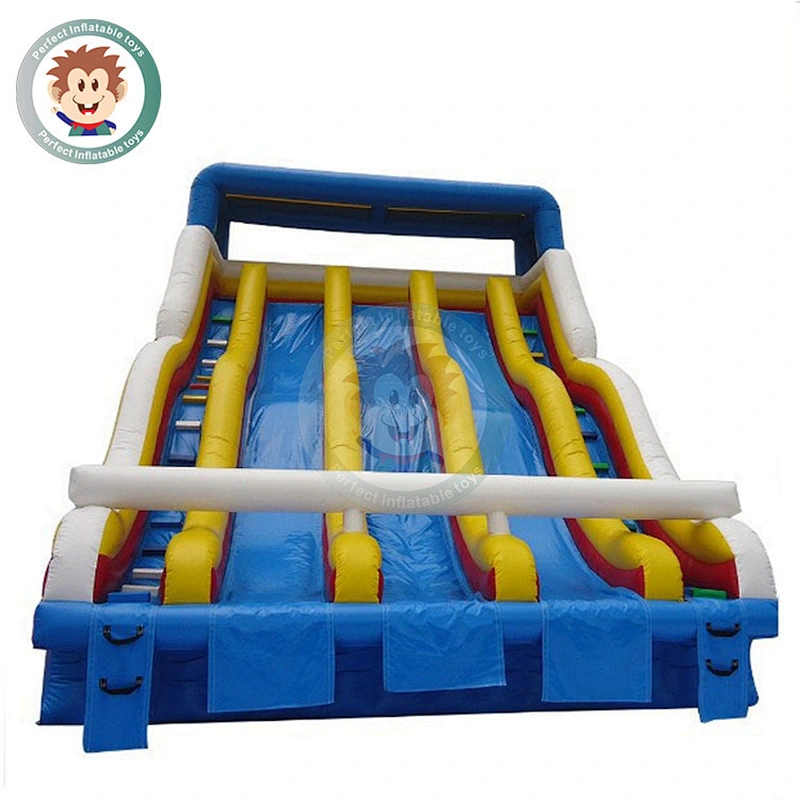 Outdoor Summer PVC Swimming Pool Inflatable Slide For Children And Adults
