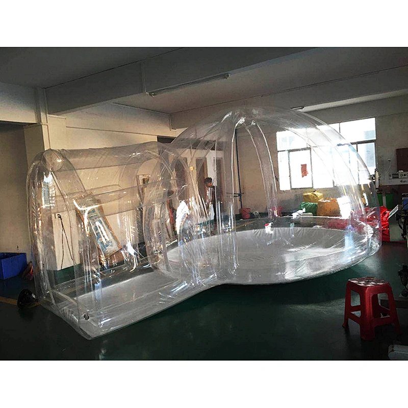2017 hot sale commercial igloo inflatable lawn clear dome event bubble house tent for kids