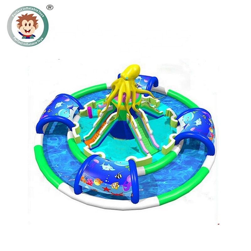 Perfect Inflatable Toys China Manufacturer Amusement Park Equipment Water Slide Pool Inflatable