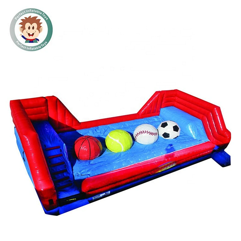 Perfect Inflatable Toys Crazy Outdoor Interactive Adult Game Big Baller Inflatable Wipeout Games For Sale