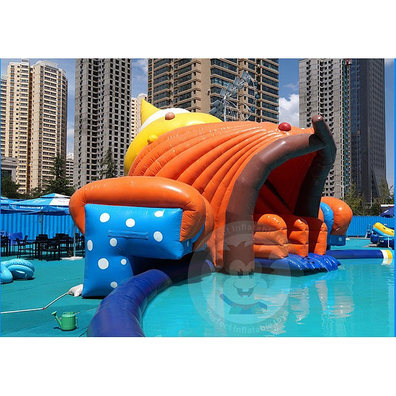 Factory Price High Quality  Inflatable Swimming Pool With  Slide For Sale