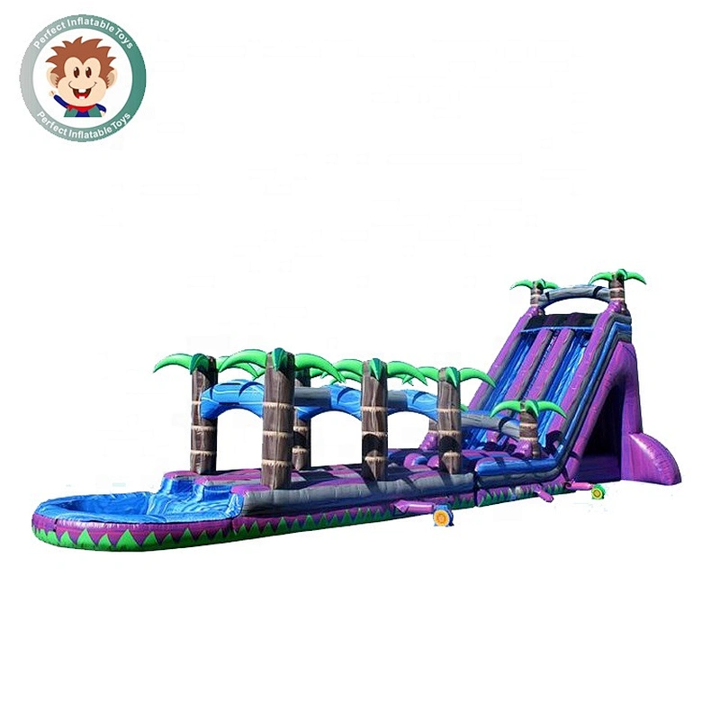 Perfect Inflatable Toys Hot Sale 0.55mm PVC Outdoor Inflatable Water Pool Slide For Adults