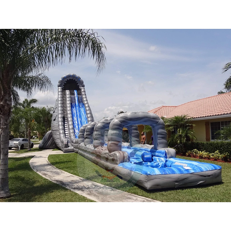 2019 New Design Outdoor Amusement Park Kids Water Slide For Sale