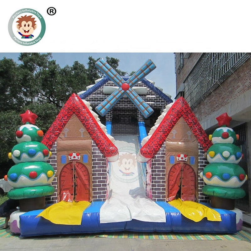 Professional supplier Commerical 0.55mm PVC 6 Meters High Kids Inflatable Slide For Sale