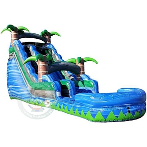 Summer Outdoor  Large Water Park Used Fiberglass Water Slide For Sale
