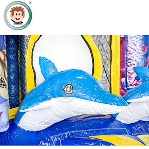 Perfect Inflatable Toys Popular Dolphin Kids Bouncer Castle Inflatable For Sale