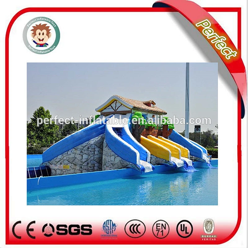 Latest inflatable toys  commercial water slide jumping castles inflatable water slide