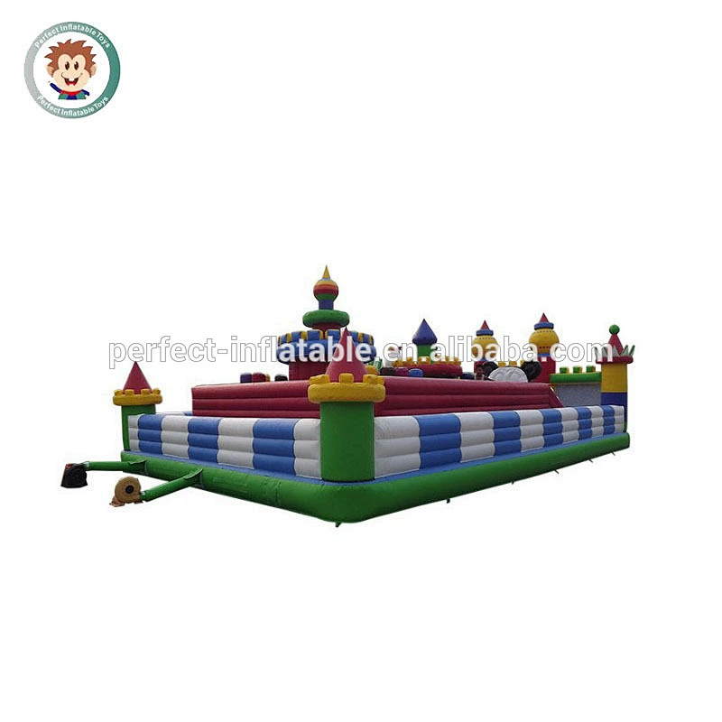 Outdoor inflatable jumping slides bouncy castle price for sale