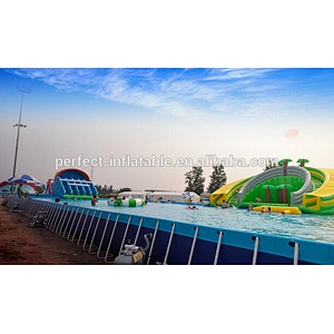 large inflatable swimming pool portable swimming pool steel frame pool for sale