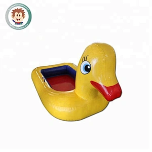 adult inflatable water toys giant swimming pool float inflatable duck boat