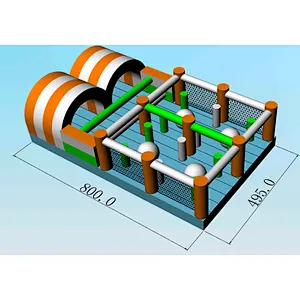 commercial 5k inflatable amusement park obstacle course for kids adults inflatable sport game obstacle tunnel bouncy obstacle