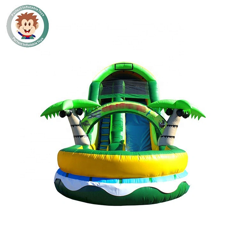 Perfect Inflatable Toys Outdoor Amazing Kids 0.55 PVC Pool Slide Inflatable For Sale